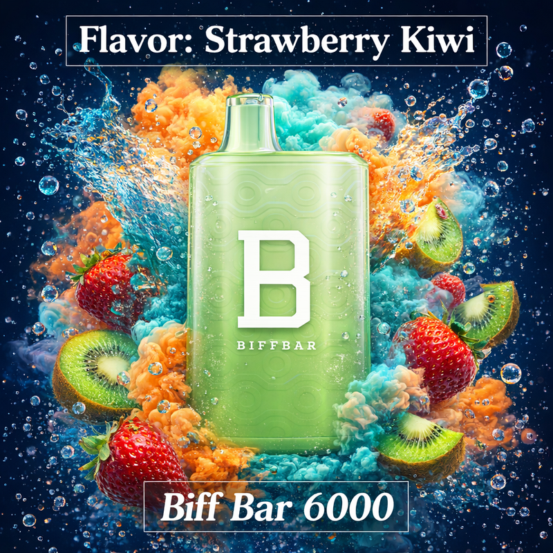 Strawberry Kiwi — Biff Bar 6000
