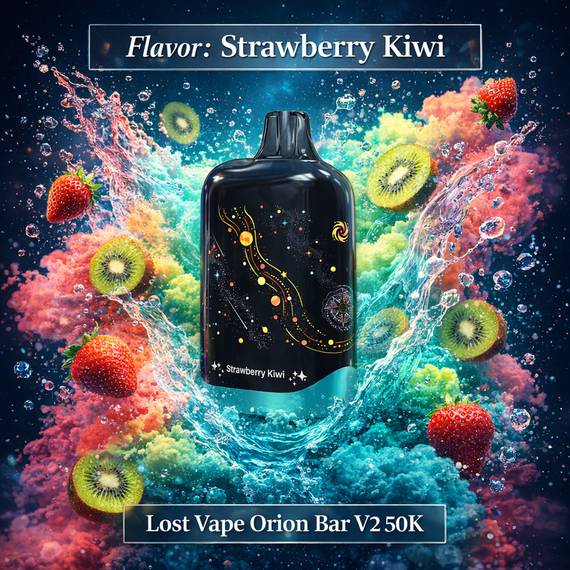 Strawberry Kiwi — Lost Vape Orion Bar V2 50K