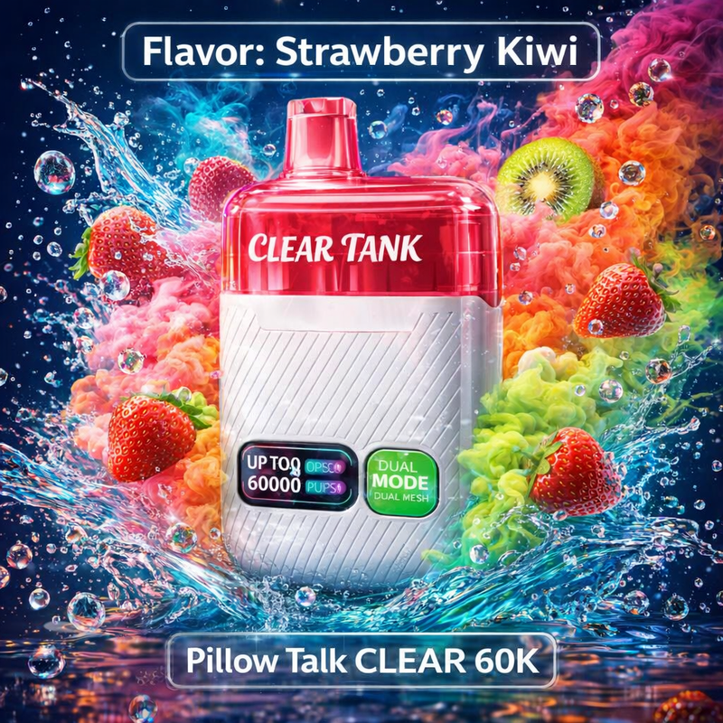 Strawberry Kiwi — Pillow Talk CLEAR 60K