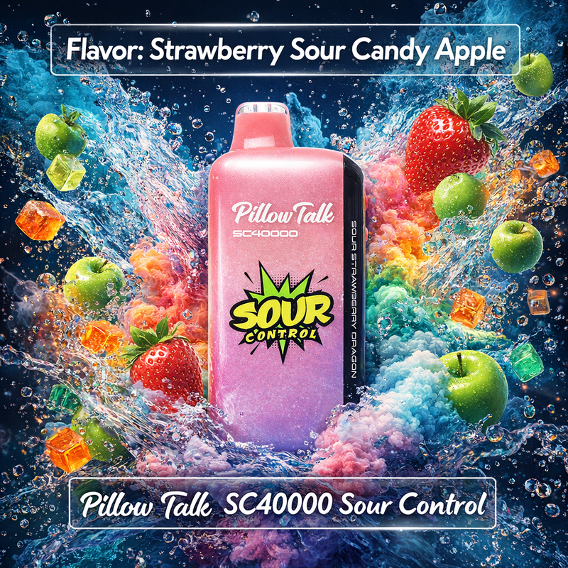 Strawberry Sour Candy Apple — Pillow Talk SC40000 Sour Control