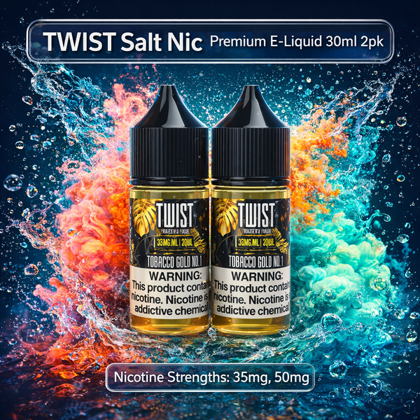 TWIST Salt Nic Premium E-Liquid 30ml 2pk