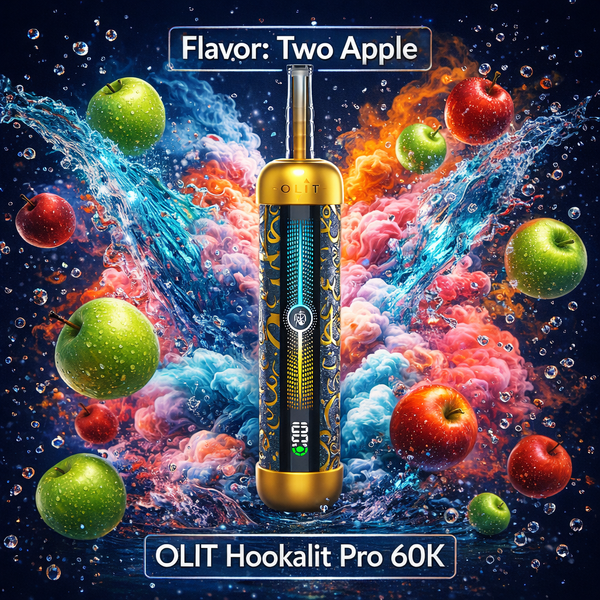 OLIT Hookalit Pro 60K - Two Apple