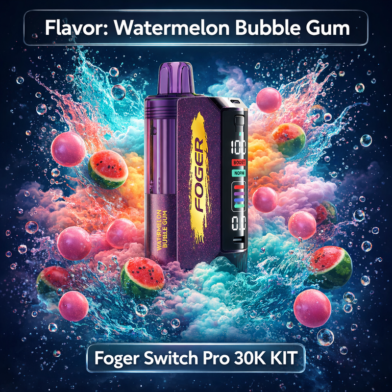 Watermelon Bubble Gum - Foger Switch Pro 30K KIT