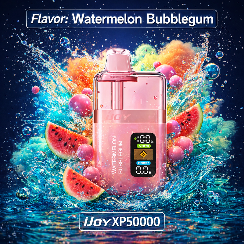Watermelon Bubble Gum - iJoy XP50000