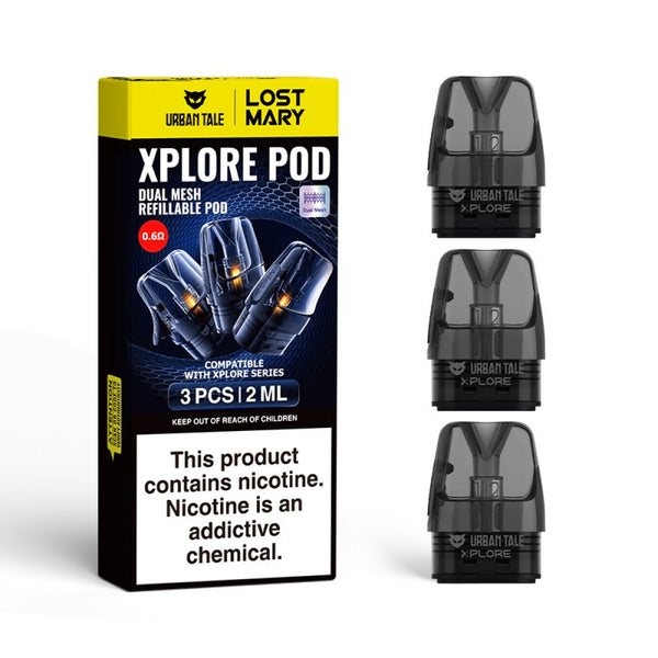 Urban Tale x Lost Mary Xplore Dual Mesh Pods 3pk