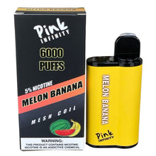 Afbeelding laden in Galerijviewer, Pink Infinity 6000 Meloen Banaan
