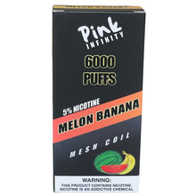 Afbeelding laden in Galerijviewer, Pink Infinity 6000 Meloen Banaan
