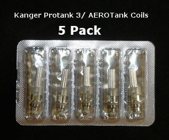 Kanger Upgraded Replacement Bottom Dual Coils 5pk