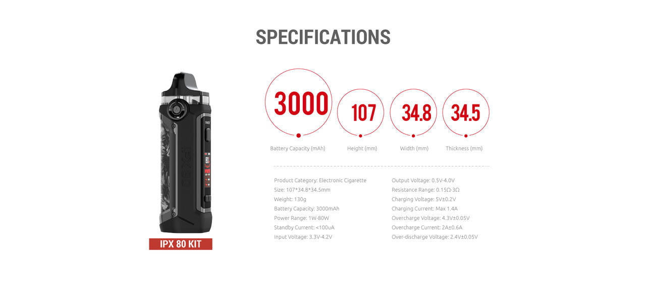Smok IPX80 Pod Kit