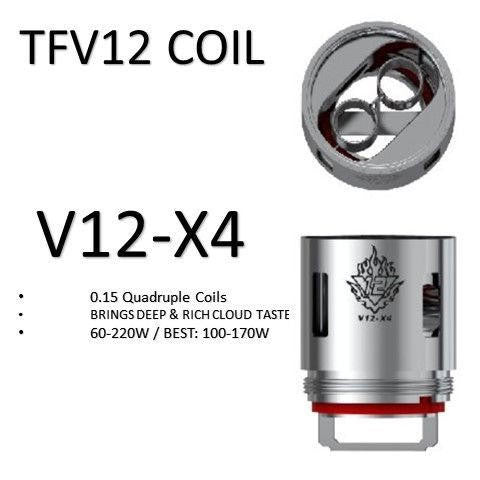 Smoktech TFV12 Coils V12-X4 (3 pack)