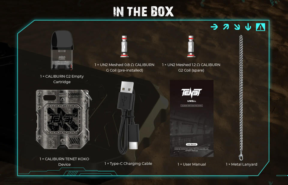 Uwell Caliburn Tenet KOKO Kit