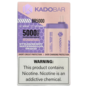 Kado Bar BR5000 Strawberry Watermelon Peach