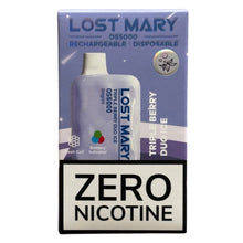 Lataa kuva gallerian katseluohjelmaan, Triple Berry Duo Ice - Lost Mary OS5000 - Nolla nikotiinia
