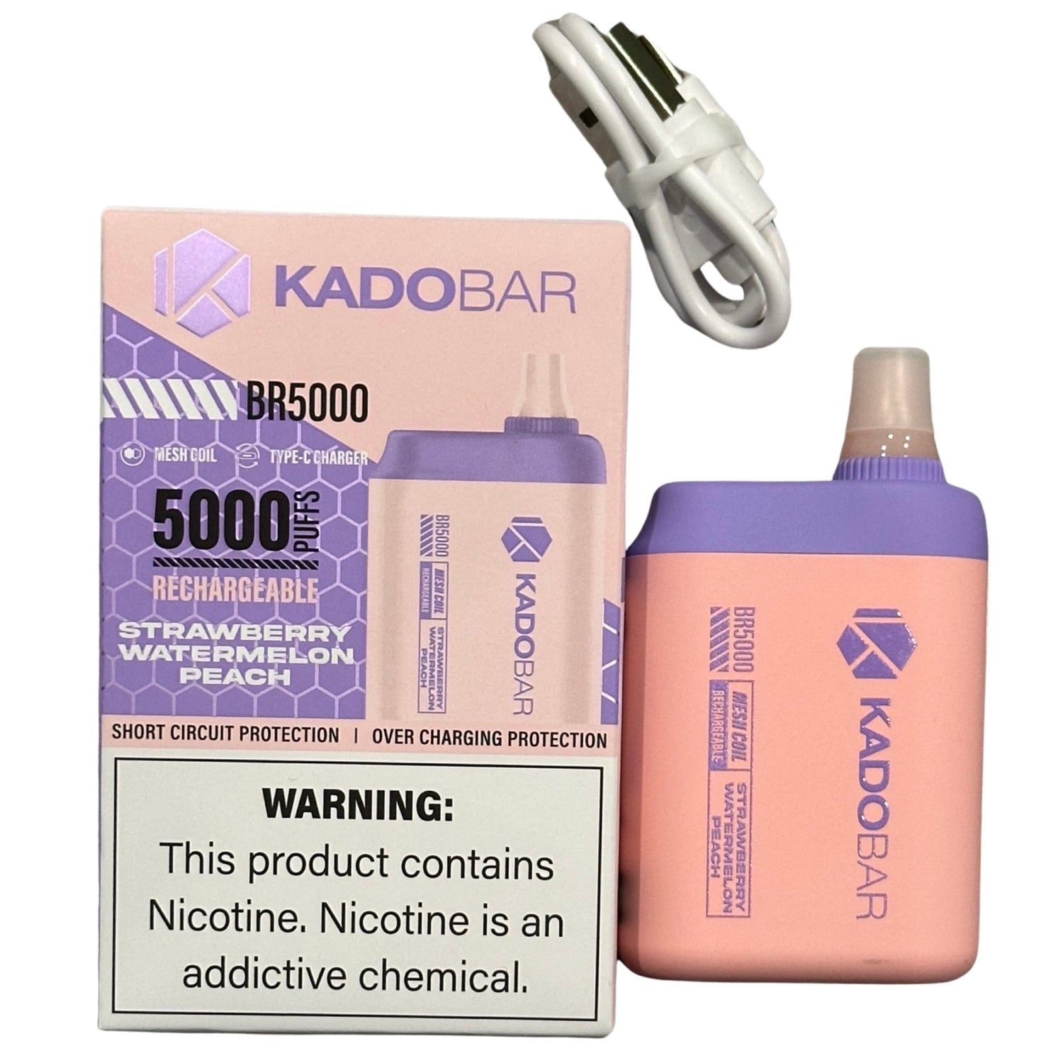 Kado Bar BR5000 Strawberry Watermelon Peach