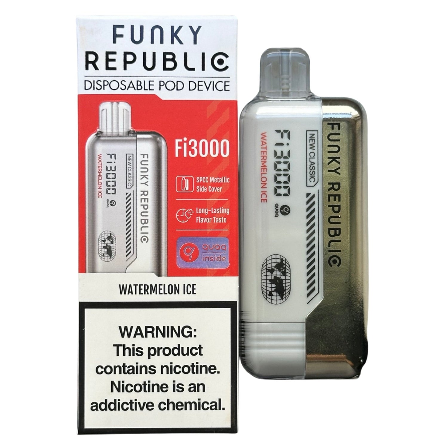 Funky Republic Fi3000 Watermelon Ice | Vape Device Funky Republic Funky Republic Fi3000 Watermelon Ice | Vape Device Funky Republic