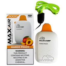 Afbeelding laden in Galerijviewer, Hyppe Max Air 5000 Mango Perzik
