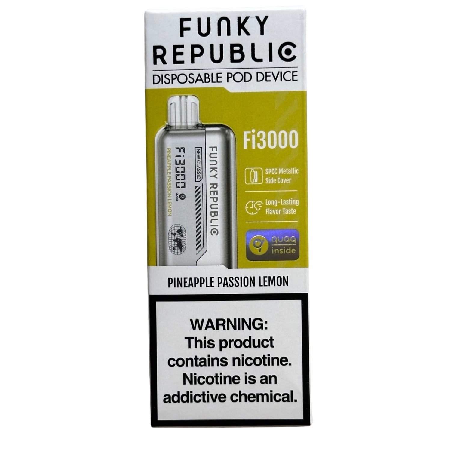 Pineapple Passion Lemon - Funky Republic Fi3000