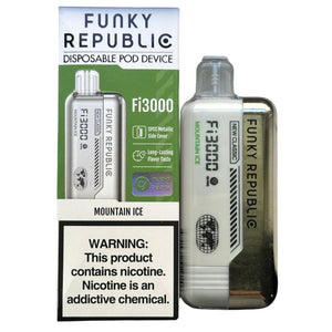Funky Republic Fi3000 Mountain Ice | Vaping Device Funky Republic Funky Republic Fi3000 Mountain Ice | Vaping Device Funky Republic