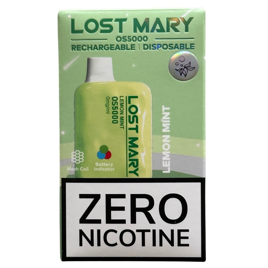 Citroenmunt - Lost Mary OS5000 - Geen nicotine