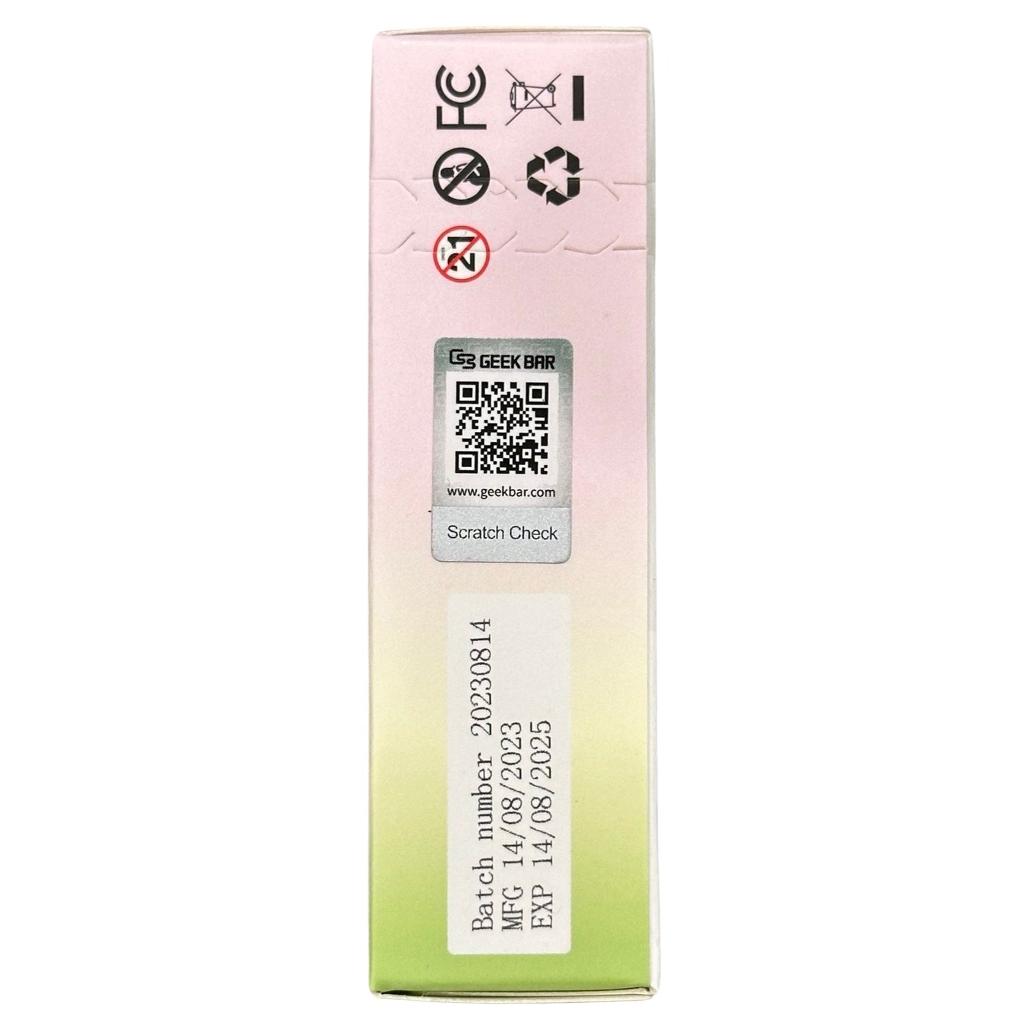 Peach Ice - Geek Bar Meloso Max 9000