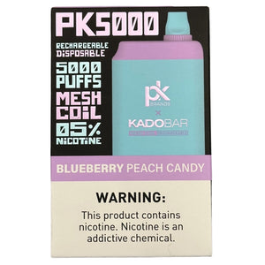 Kado Bar PK5000 Blueberry Peach Candy