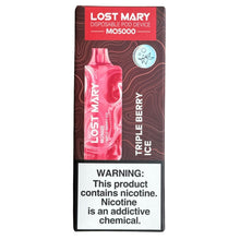 Lataa kuva gallerian katseluohjelmaan, Lost Mary MO5000 - Triple Berry Ice
