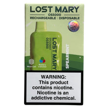 Bild in den Galerie-Viewer laden, Grüne Minze - Lost Mary OS5000

