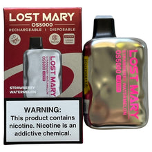 Bild in den Galerie-Viewer laden, Erdbeer-Wassermelone – Lost Mary OS5000 – Lustre Edition
