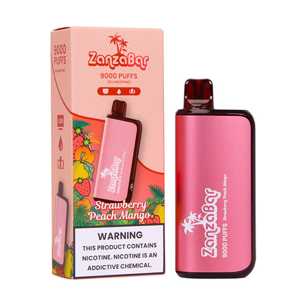 Strawberry Peach Mango – Zanza Bar 9000