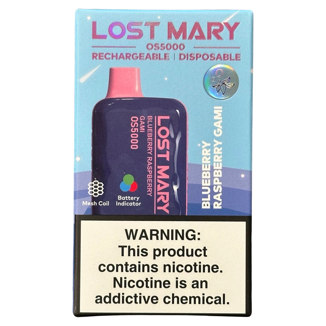 Blueberry Raspberry Gami – Lost Mary OS5000