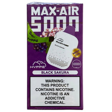 Afbeelding laden in Galerijviewer, Hyppe Max Air 5000 Zwart Sakura

