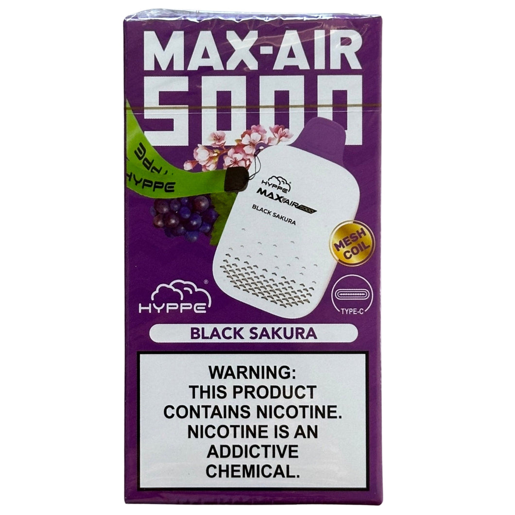 Hyppe Max Air 5000 Zwart Sakura