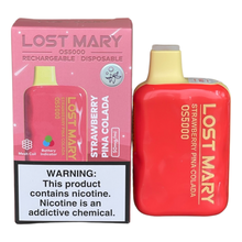Lataa kuva gallerian katseluohjelmaan, Mansikka Pina Colada - Lost Mary OS5000
