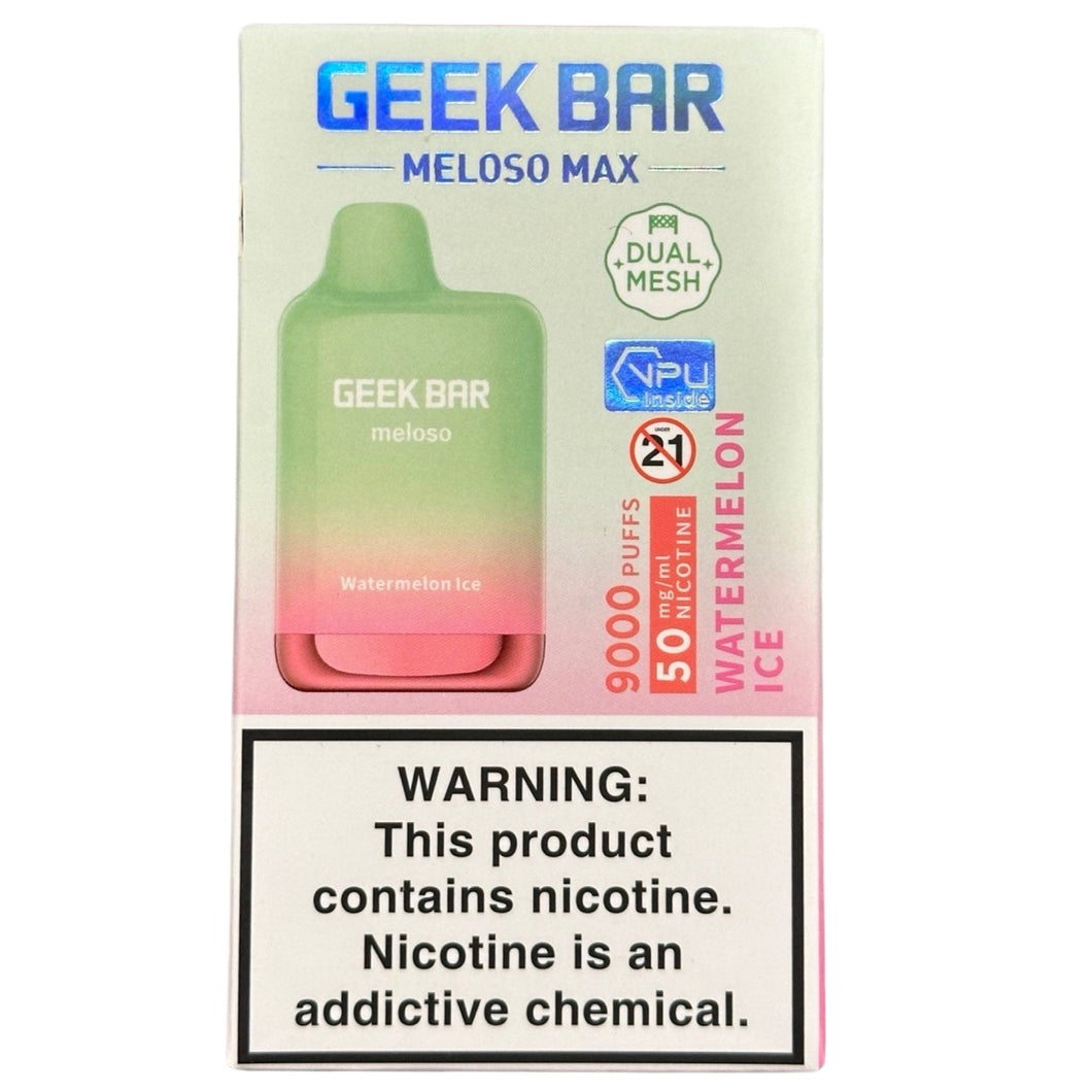 Watermeloenijs - Geek Bar Meloso Max 9000