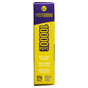 kado bar 10000 puffs disposable vape Tropical Rainbow Blast - Kado Bar KB10000