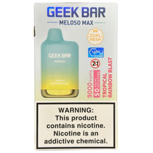 Kép betöltése a Galérianézegetőbe, Tropical Rainbow Blast – Geek Bar Meloso Max 9000
