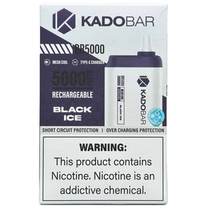 Kado Bar BR5000 Zwart IJs