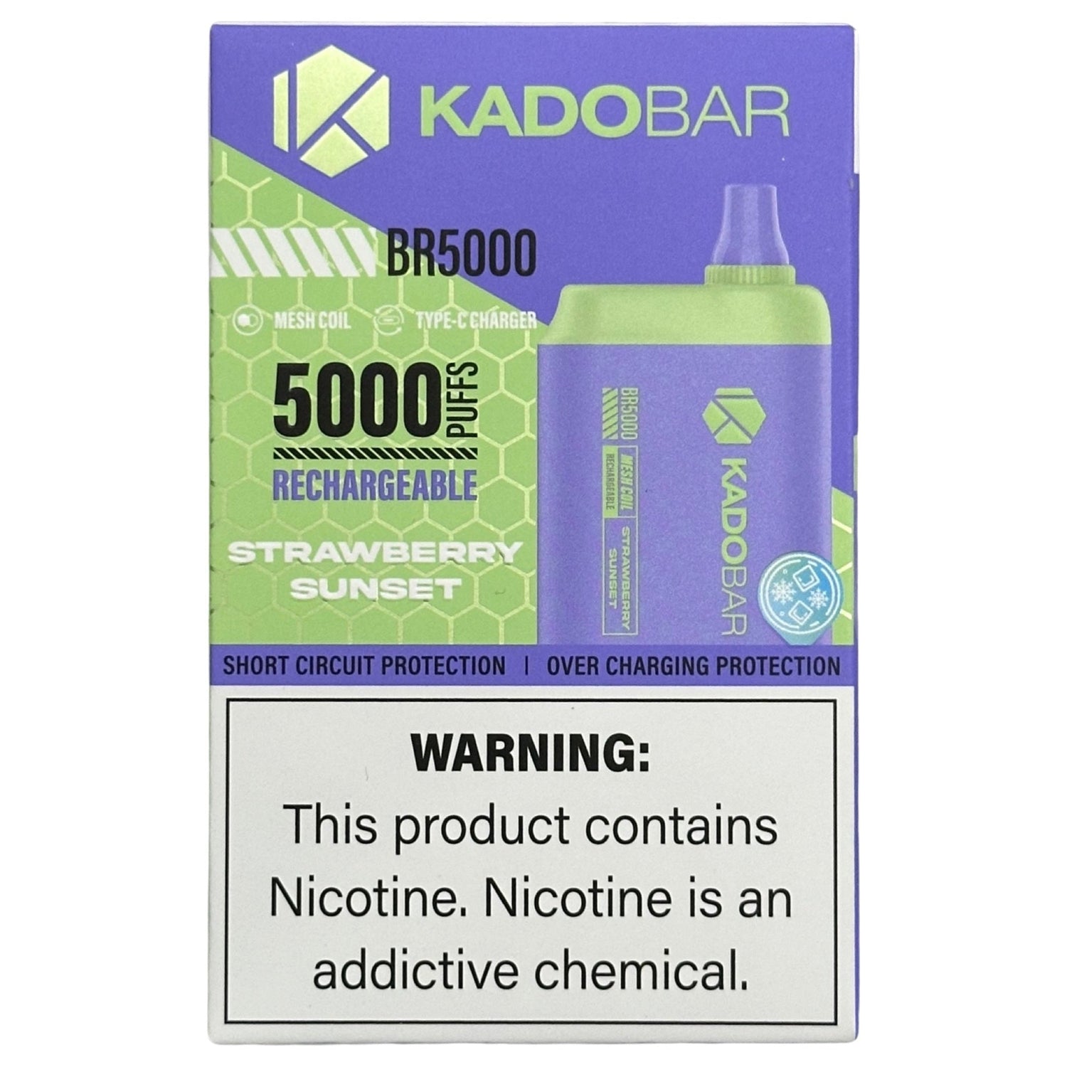 Kado Bar BR5000 Strawberry Sunset
